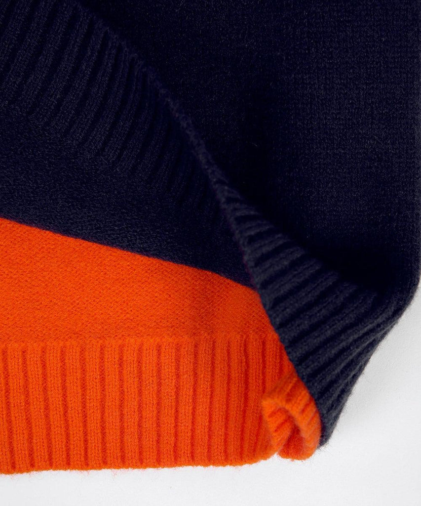 Women's Colour Block Jumper with Crew Neck - photo 8