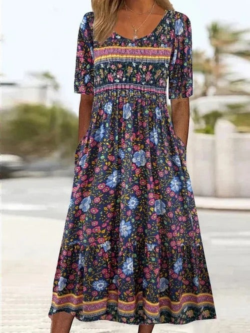Women’s Dress | Boho Print Midi - photo 5