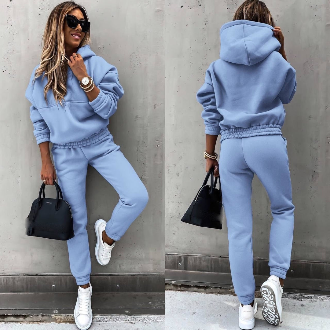 Women's Soft Jersey Two-Piece Lounge Set