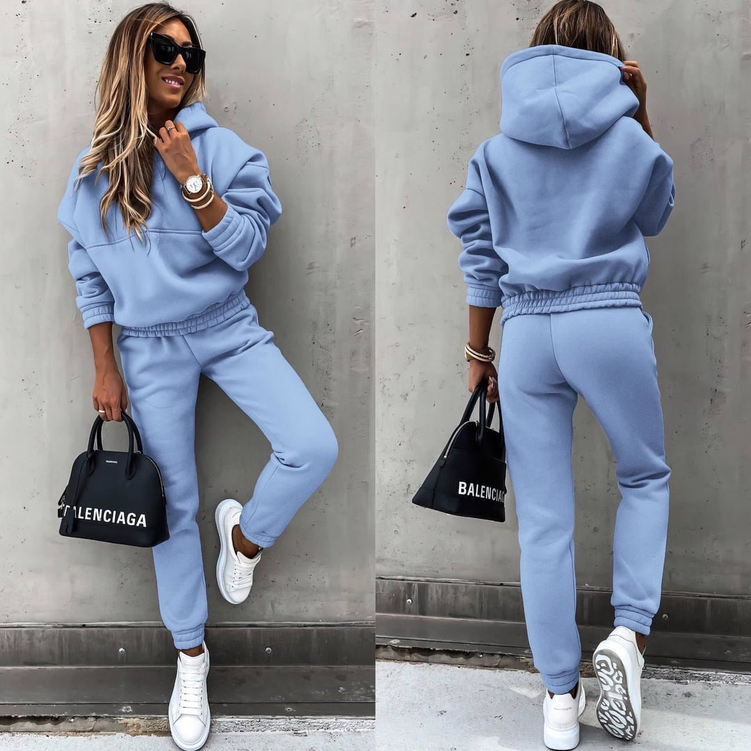 Women's Soft Jersey Two-Piece Lounge Set