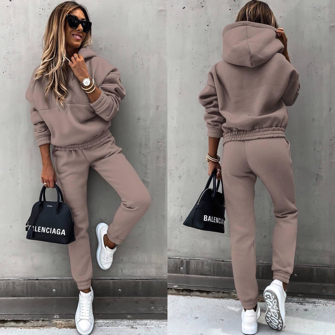 Women's Soft Jersey Two-Piece Lounge Set