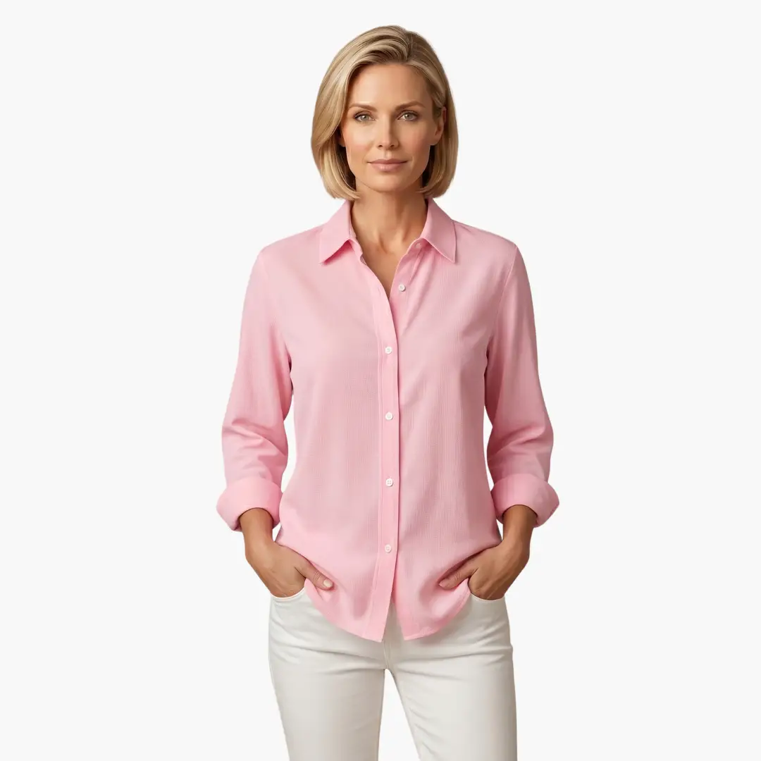 Women's Flowing Blouse with Long Sleeves