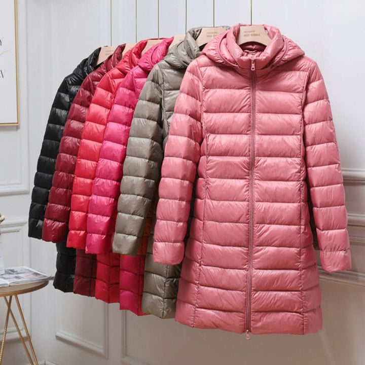 Women's Hooded Quilted Coat