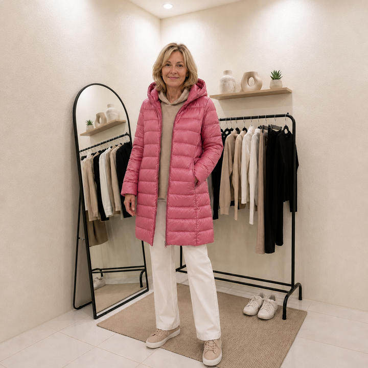 Women's Hooded Quilted Coat