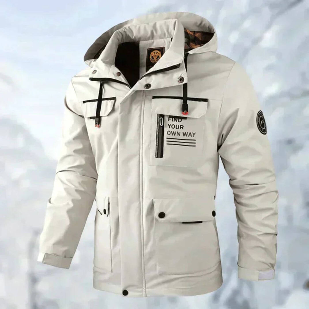Women's Hooded Winter Jacket with Multiple Pockets - photo 1