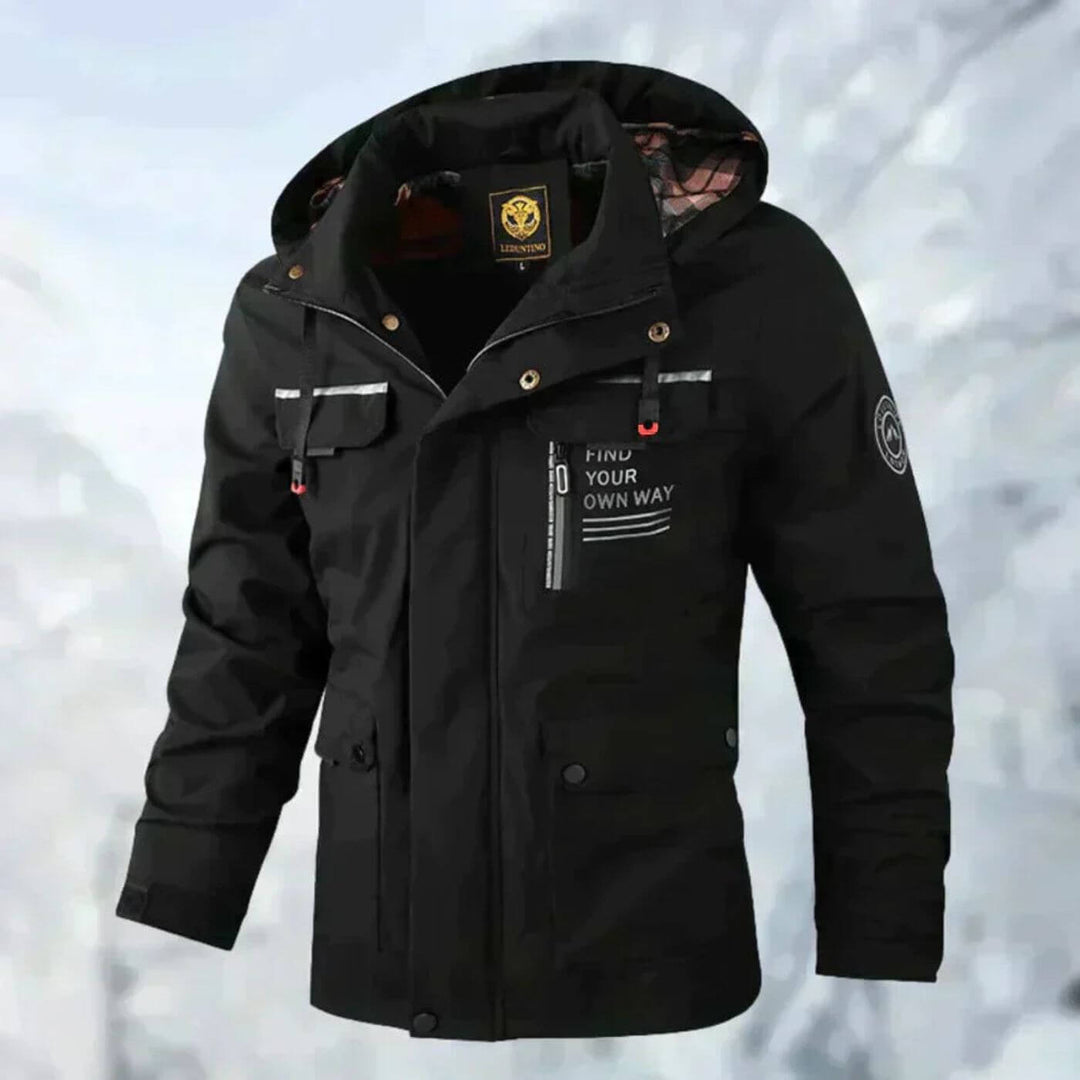 Women's Hooded Winter Jacket with Multiple Pockets - photo 6