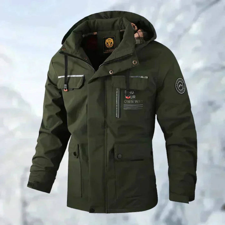 Women's Hooded Winter Jacket with Multiple Pockets - photo 8
