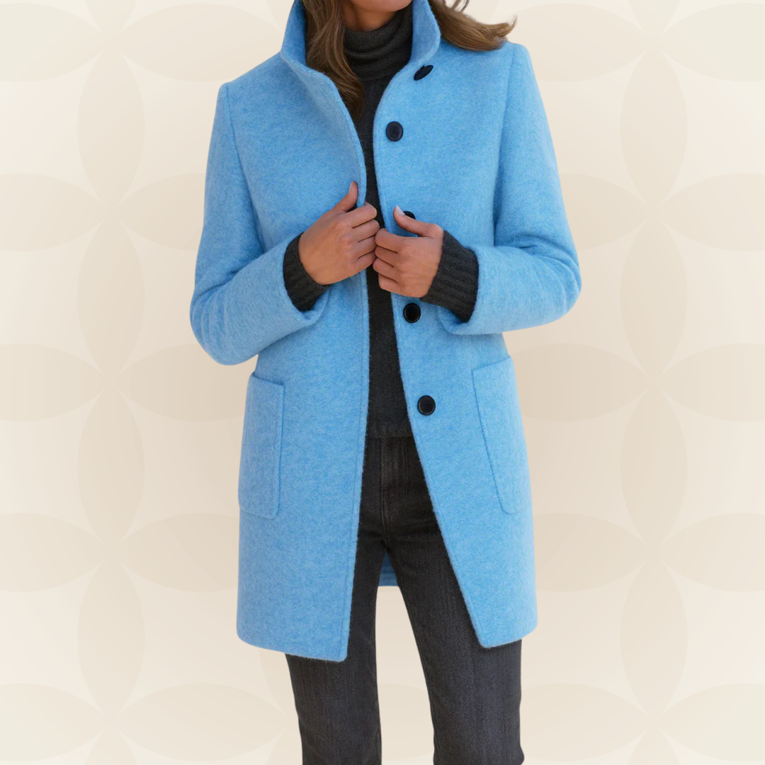 Women's High-Collar Jacket with Deep Pockets – view 10