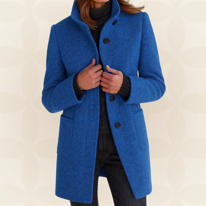 Women's High-Collar Jacket with Deep Pockets – view 2