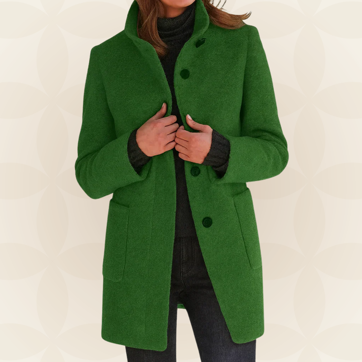 Women's High-Collar Jacket with Deep Pockets – view 4