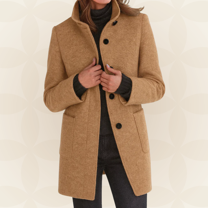 Women's High-Collar Jacket with Deep Pockets – view 7