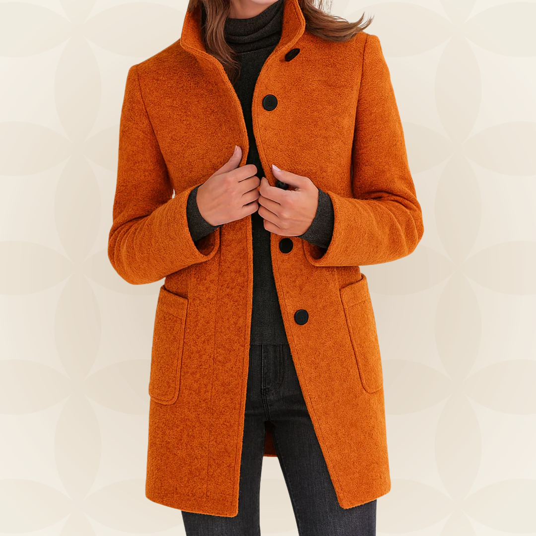Women's High-Collar Jacket with Deep Pockets – view 8
