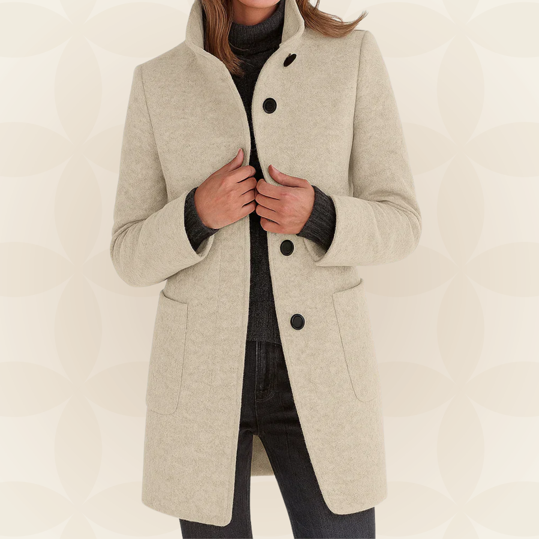 Women's High-Collar Jacket with Deep Pockets – view 9