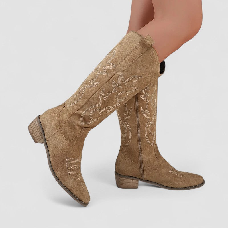 Julie - Women's Knee High Winter Boots with Cushioned Insole - photo 1