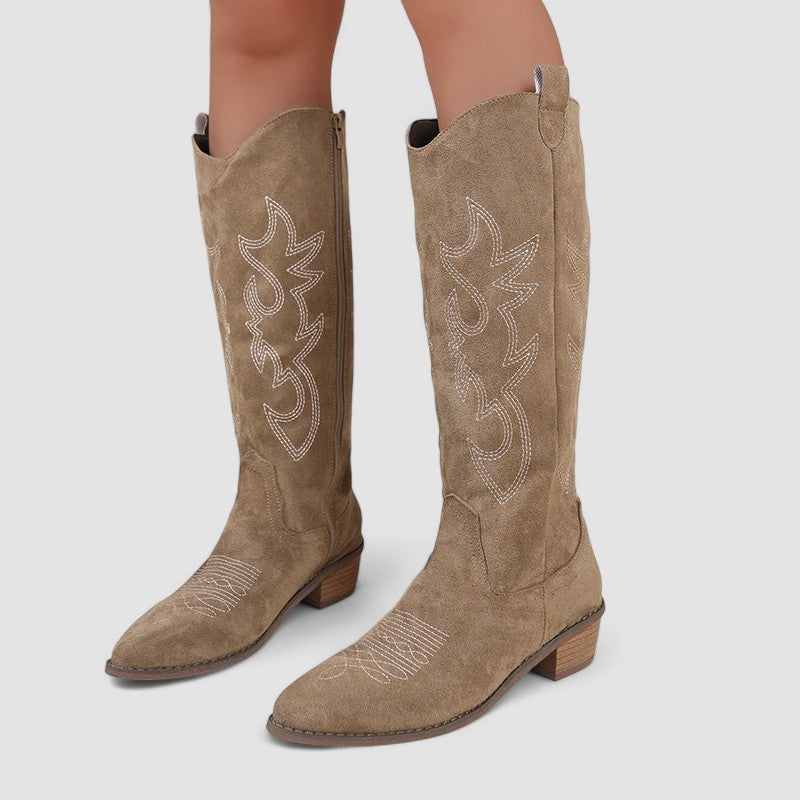 Julie - Women's Knee High Winter Boots with Cushioned Insole - photo 5