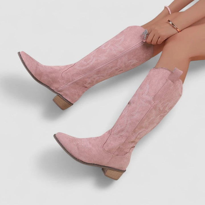 Julie - Women's Knee High Winter Boots with Cushioned Insole - photo 7