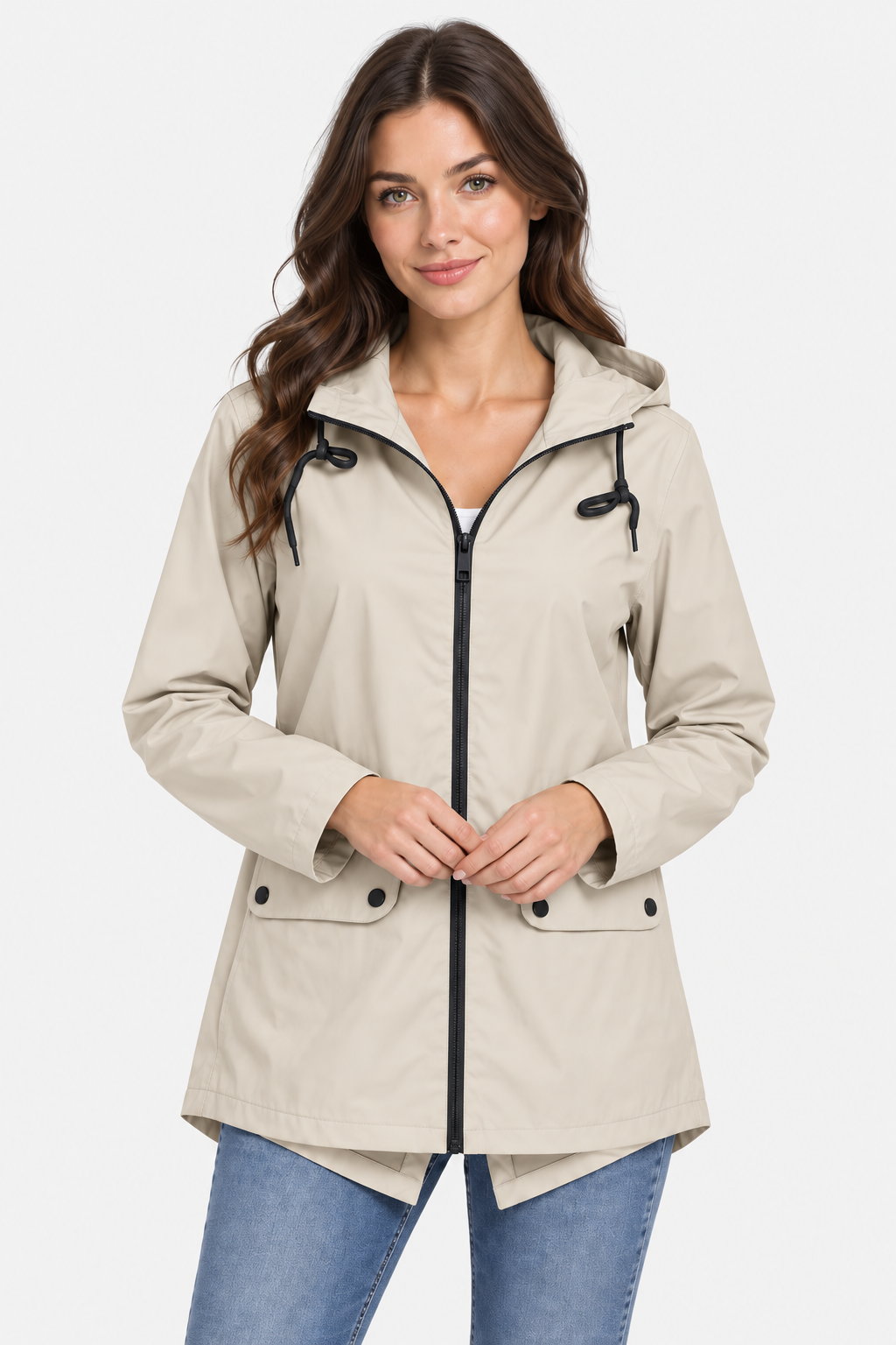 Women's Lightweight Hooded Raincoat – view 10