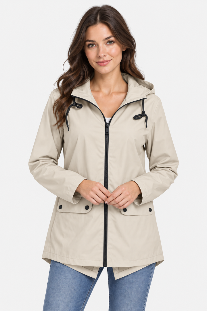 Women's Lightweight Hooded Raincoat – view 10