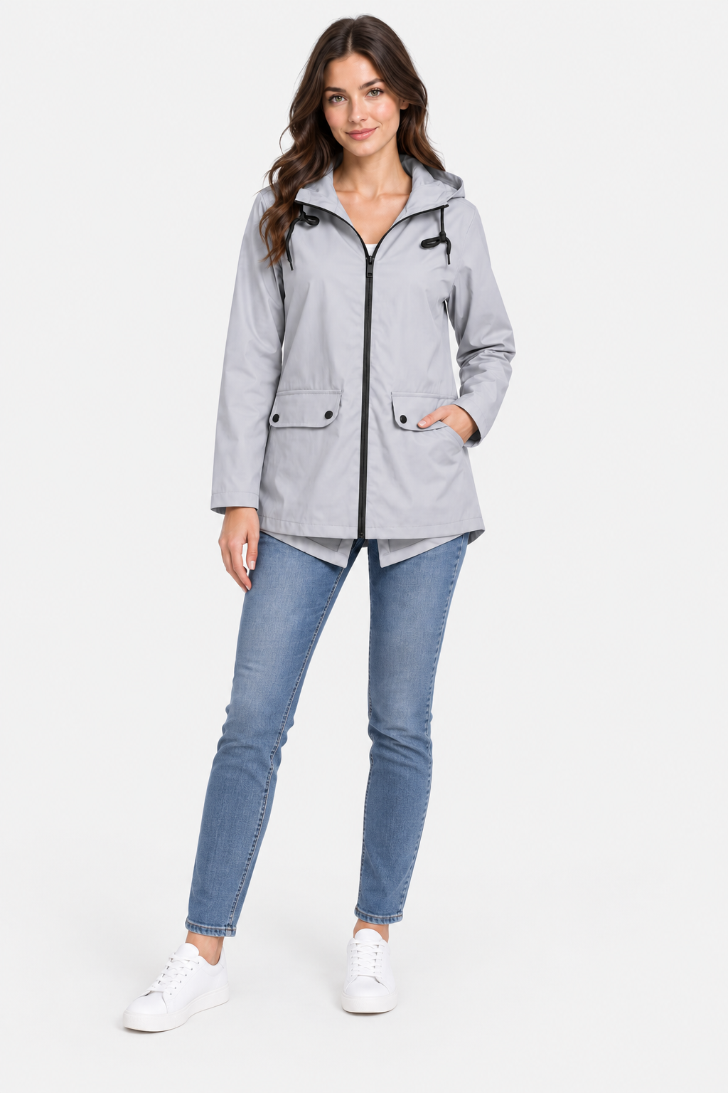 Women's Lightweight Hooded Raincoat – view 4
