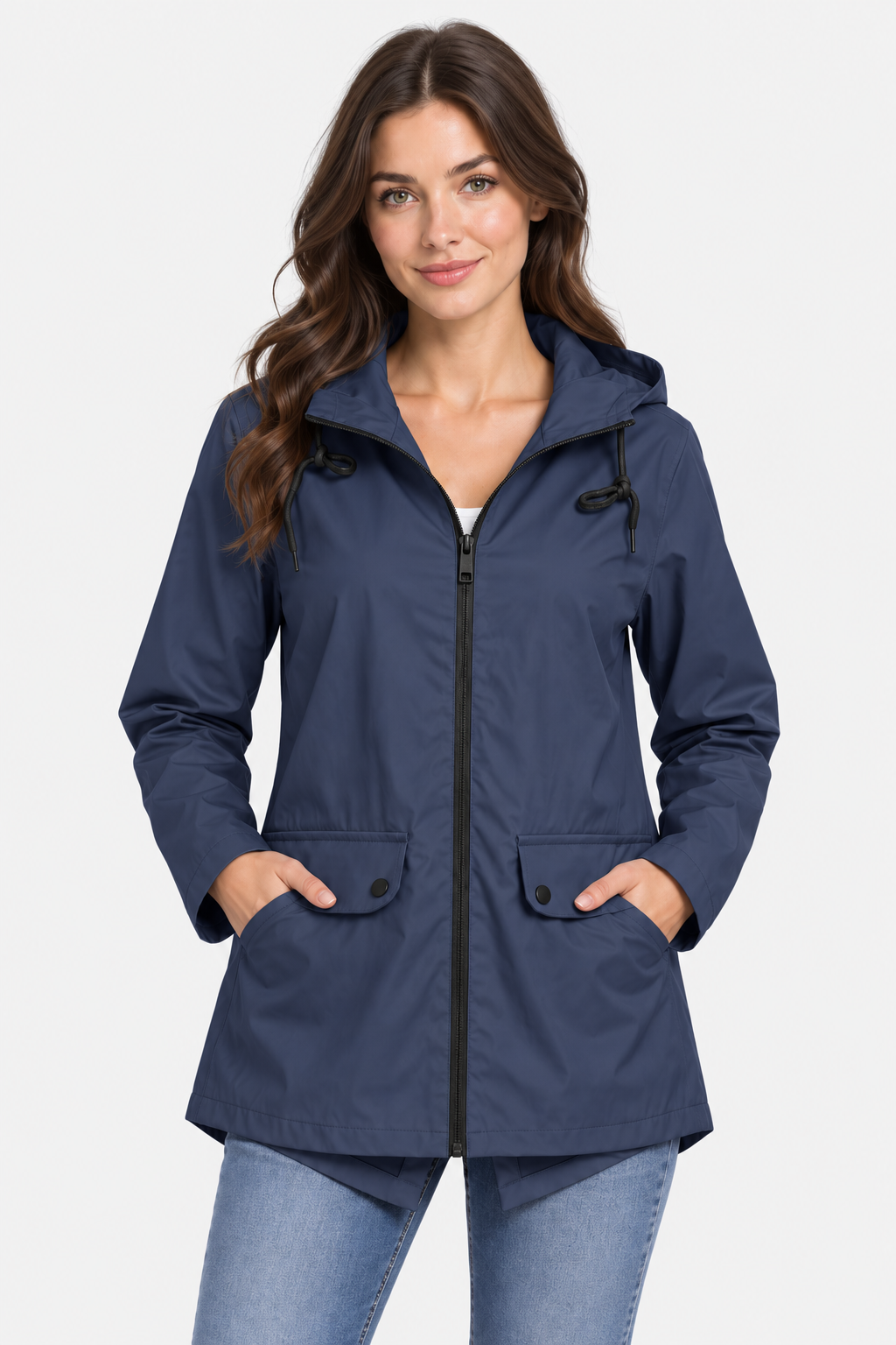 Women's Lightweight Hooded Raincoat – view 5