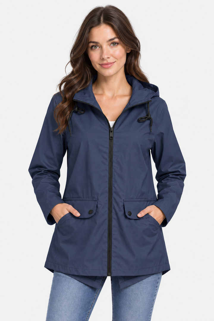 Women's Lightweight Hooded Raincoat – view 5