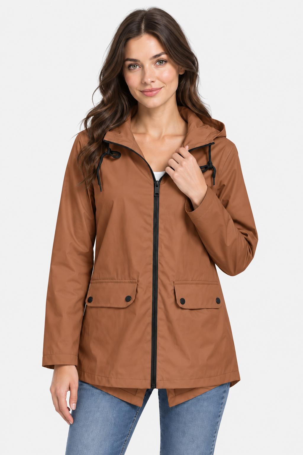 Women's Lightweight Hooded Raincoat – view 7