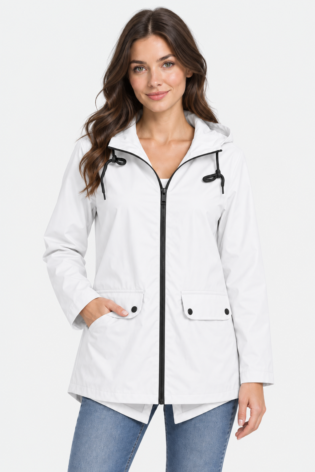Women's Lightweight Hooded Raincoat – view 9