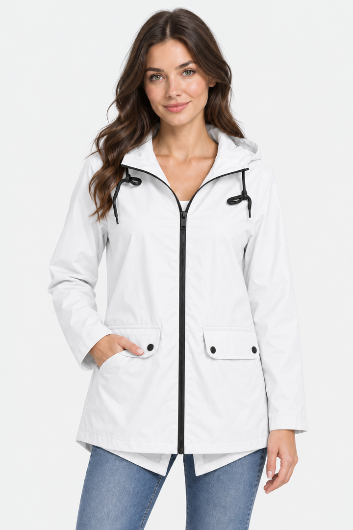Women's Lightweight Hooded Raincoat – view 9