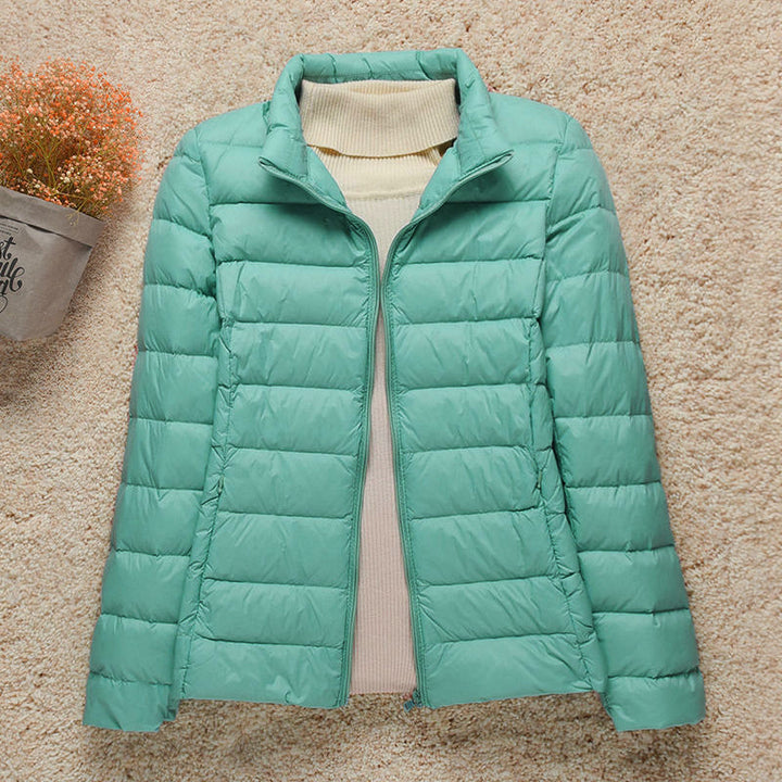 Women's Lightweight Padded Jacket with Hood - photo 10