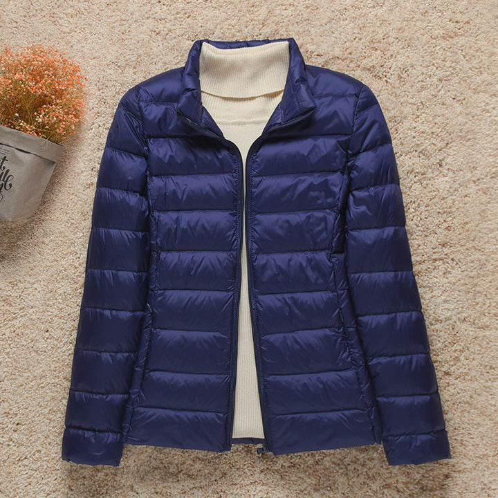 Women's Lightweight Padded Jacket with Hood - photo 11