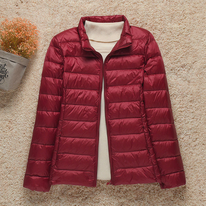 Women's Lightweight Padded Jacket with Hood - photo 13
