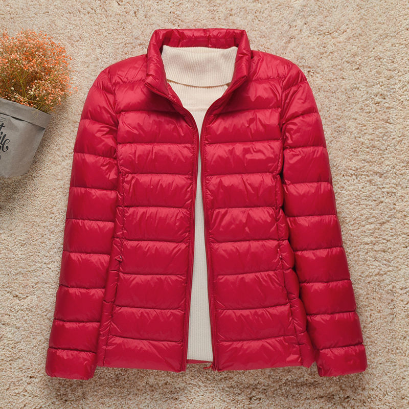 Women's Lightweight Padded Jacket with Hood - photo 14