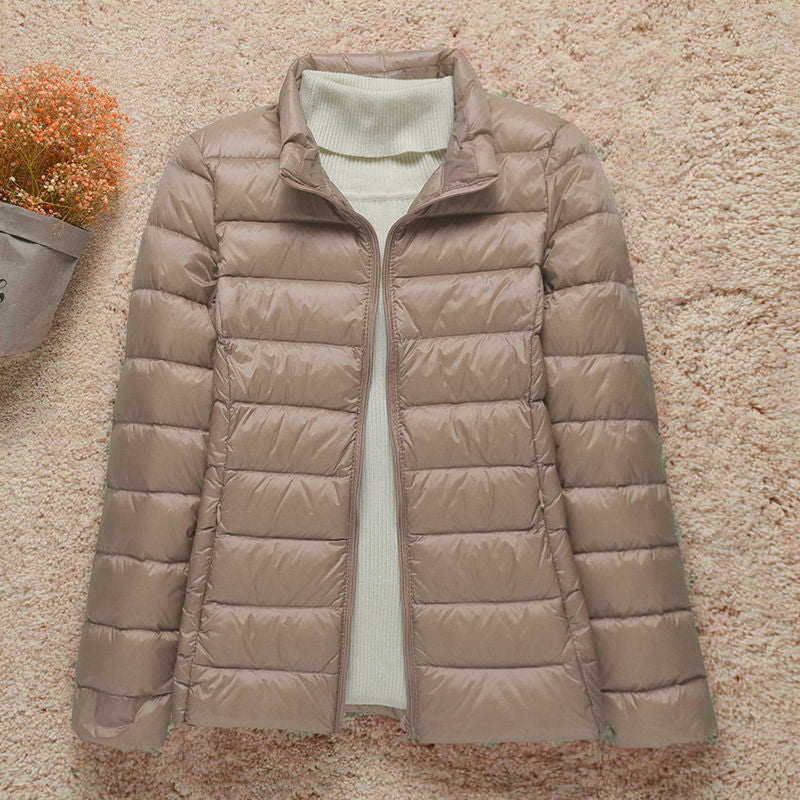 Women's Lightweight Padded Jacket with Hood - photo 15