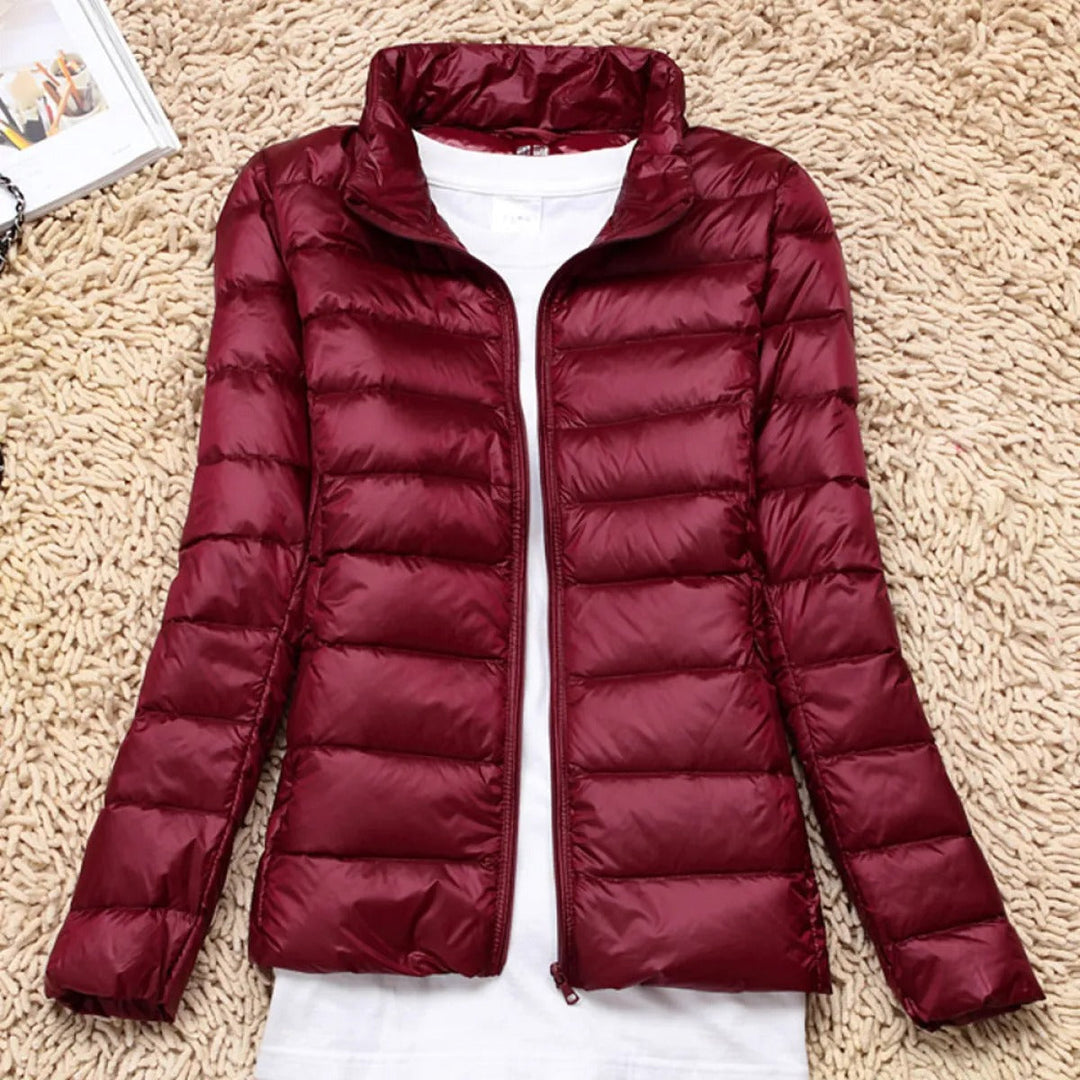 Women's Lightweight Padded Jacket with Hood - photo 16
