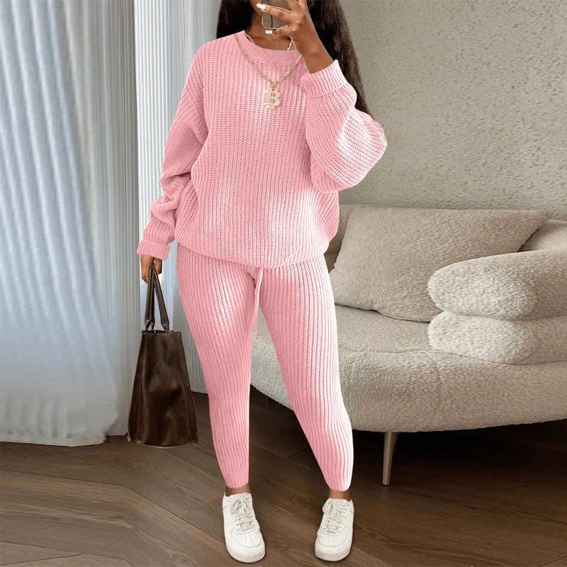 Women's Long Sleeve Knit Jumper with a Tie Belt – view 5
