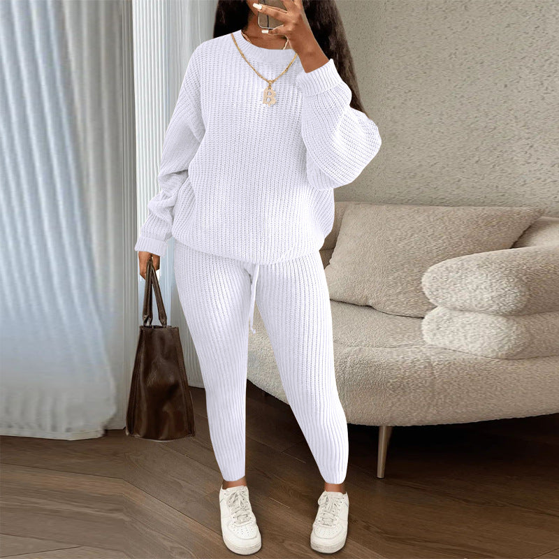 Women's Long Sleeve Knit Jumper with a Tie Belt – view 8