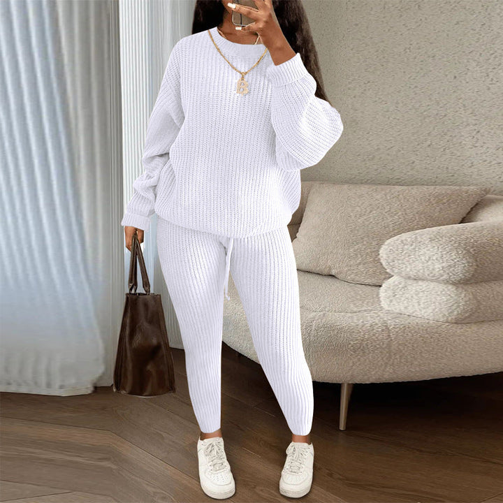 Women's Long Sleeve Knit Jumper with a Tie Belt – view 8