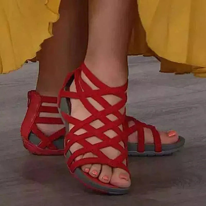 Women's Orthopedic Adjustable Sandals with Structured Sole - photo 1