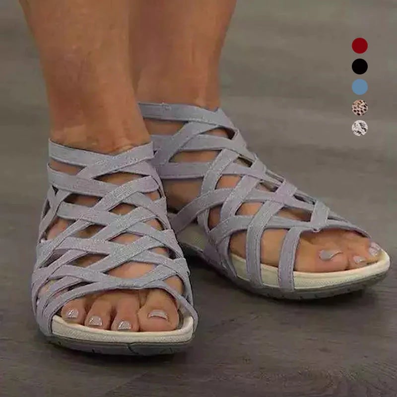 Women's Orthopedic Adjustable Sandals with Structured Sole - photo 3