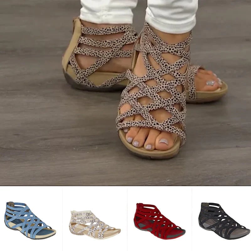Women's Orthopedic Adjustable Sandals with Structured Sole - photo 5