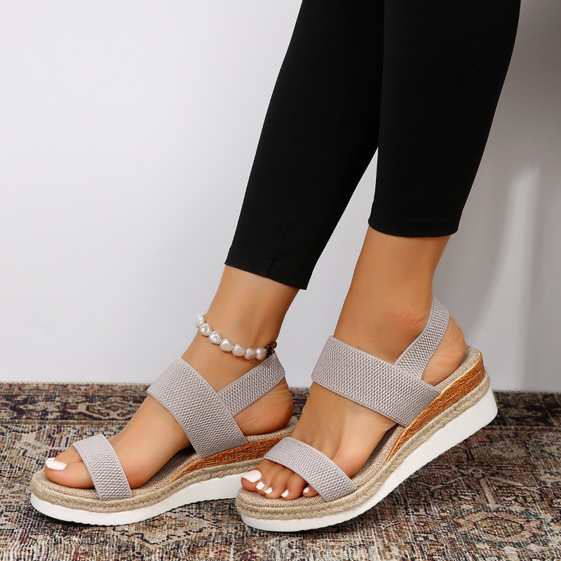 Women's Orthopedic Platform Sandals with Open Toe Design - photo 10