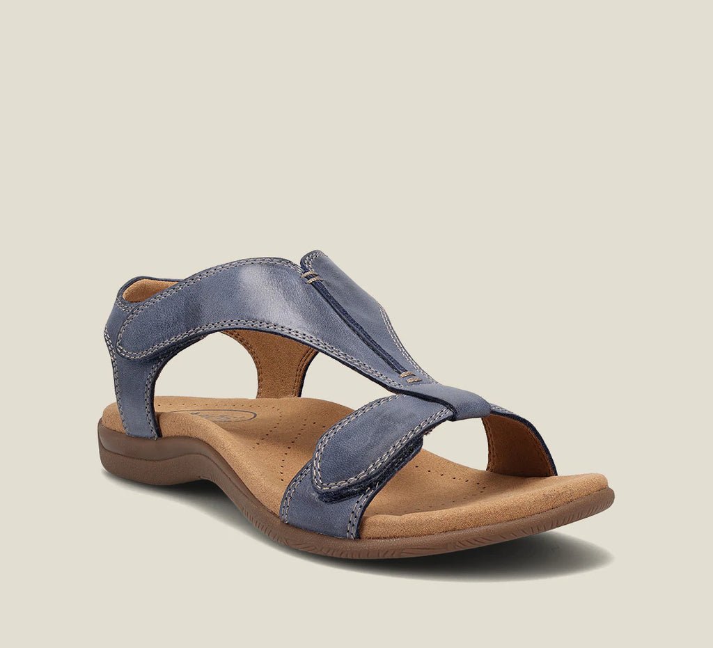 Women's Orthopedic T-Strap Sandals with Cushioned Arch Support - photo 2