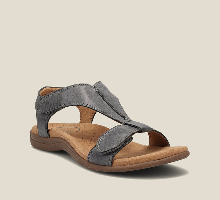 Women's Orthopedic T-Strap Sandals with Cushioned Arch Support - photo 4