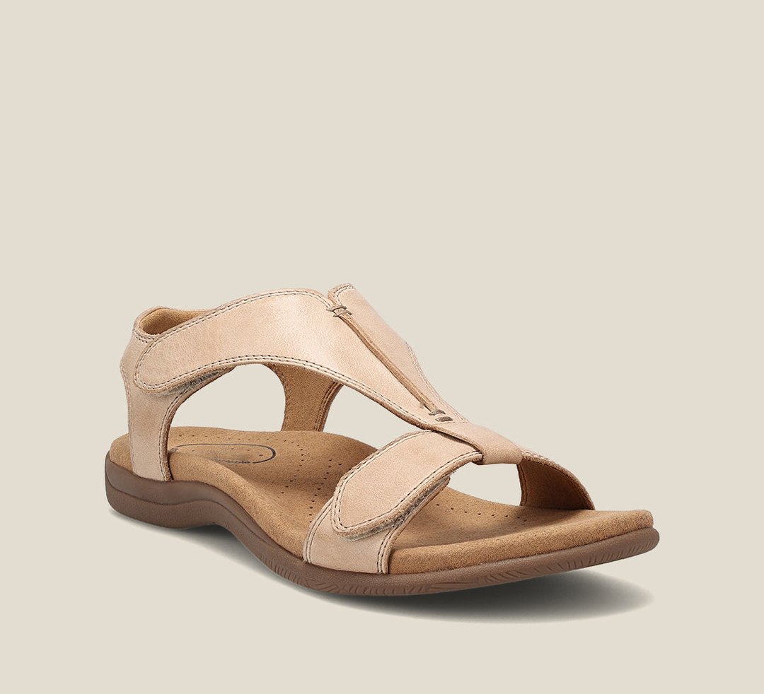 Women's Orthopedic T-Strap Sandals with Cushioned Arch Support - photo 6