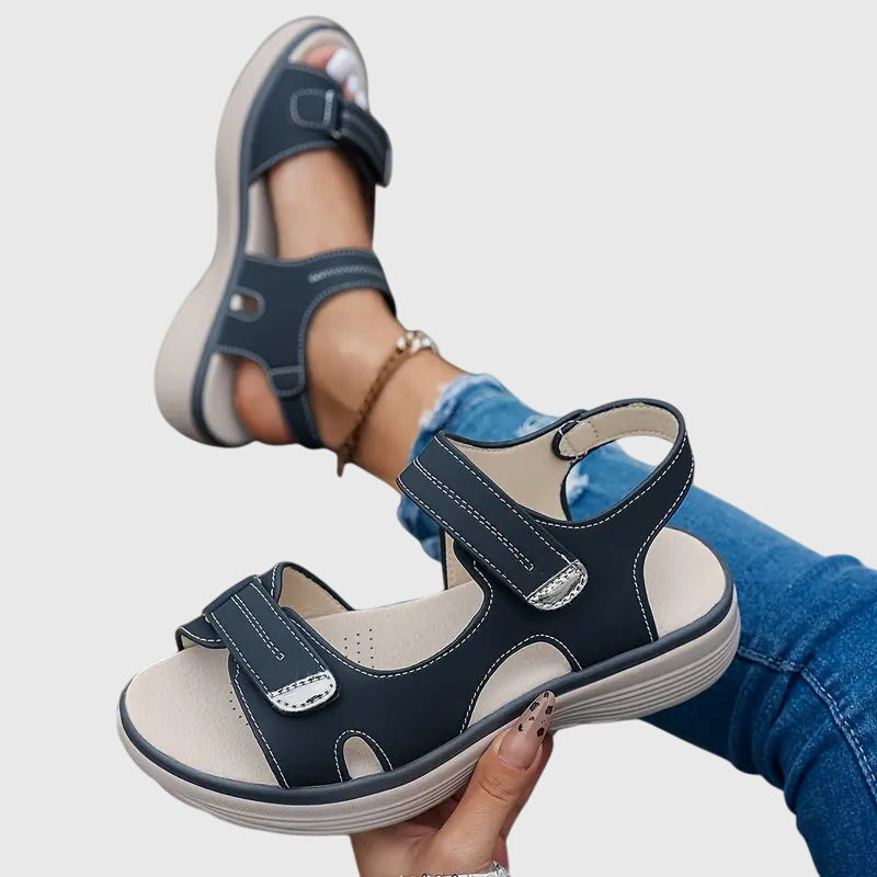 Women's Orthopedic Walking Sandals with Wide Toe Box and Arch Support - photo 12