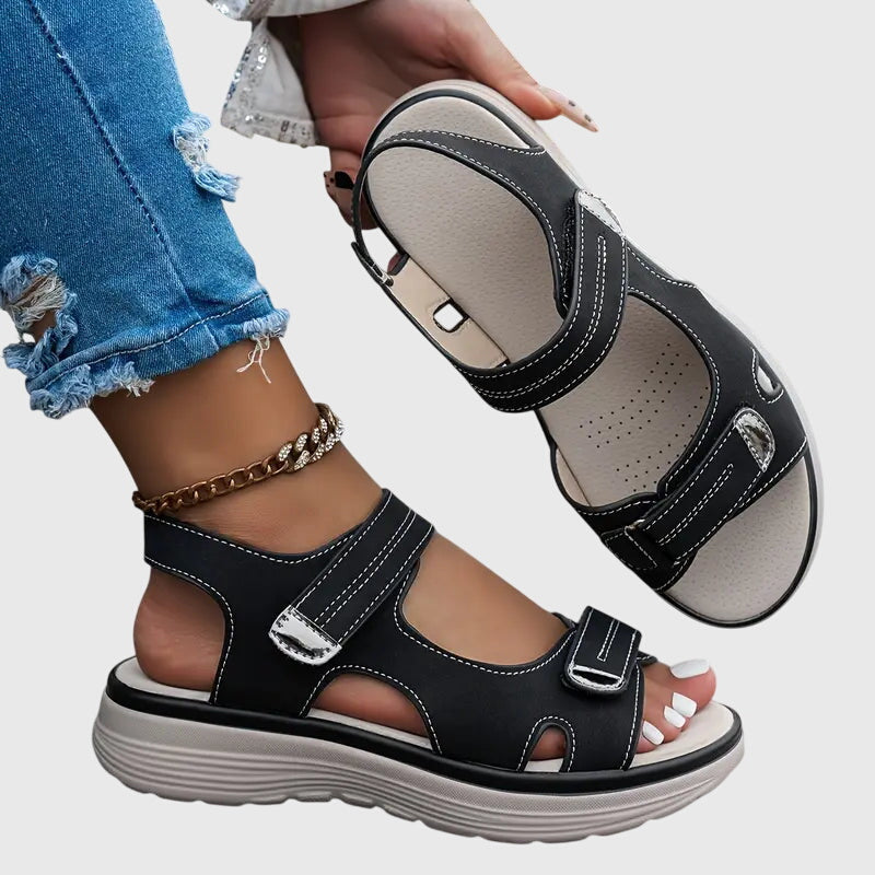 Women's Orthopedic Walking Sandals with Wide Toe Box and Arch Support - photo 2