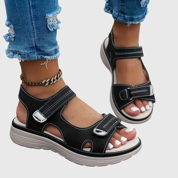 Women's Orthopedic Walking Sandals with Wide Toe Box and Arch Support - photo 4