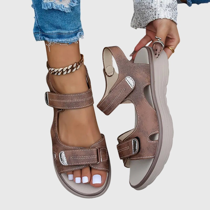 Women's Orthopedic Walking Sandals with Wide Toe Box and Arch Support - photo 7