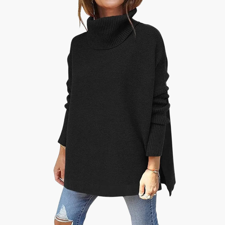 Women's Oversized Cosy Jumper with a Roll Neck