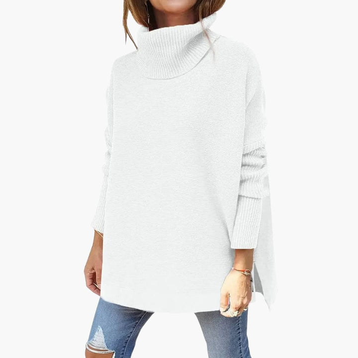Women's Oversized Cosy Jumper with a Roll Neck